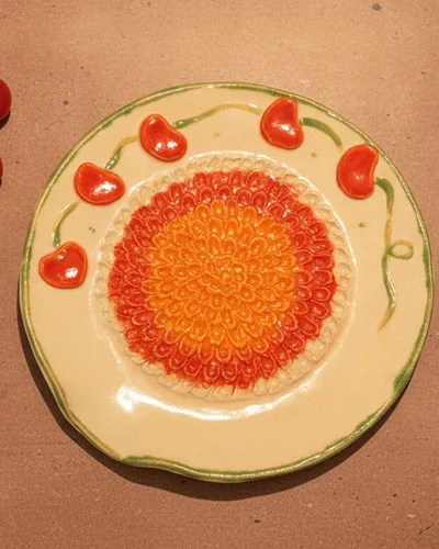 Ralador Pomodoro, peça de cerâmica artesanal